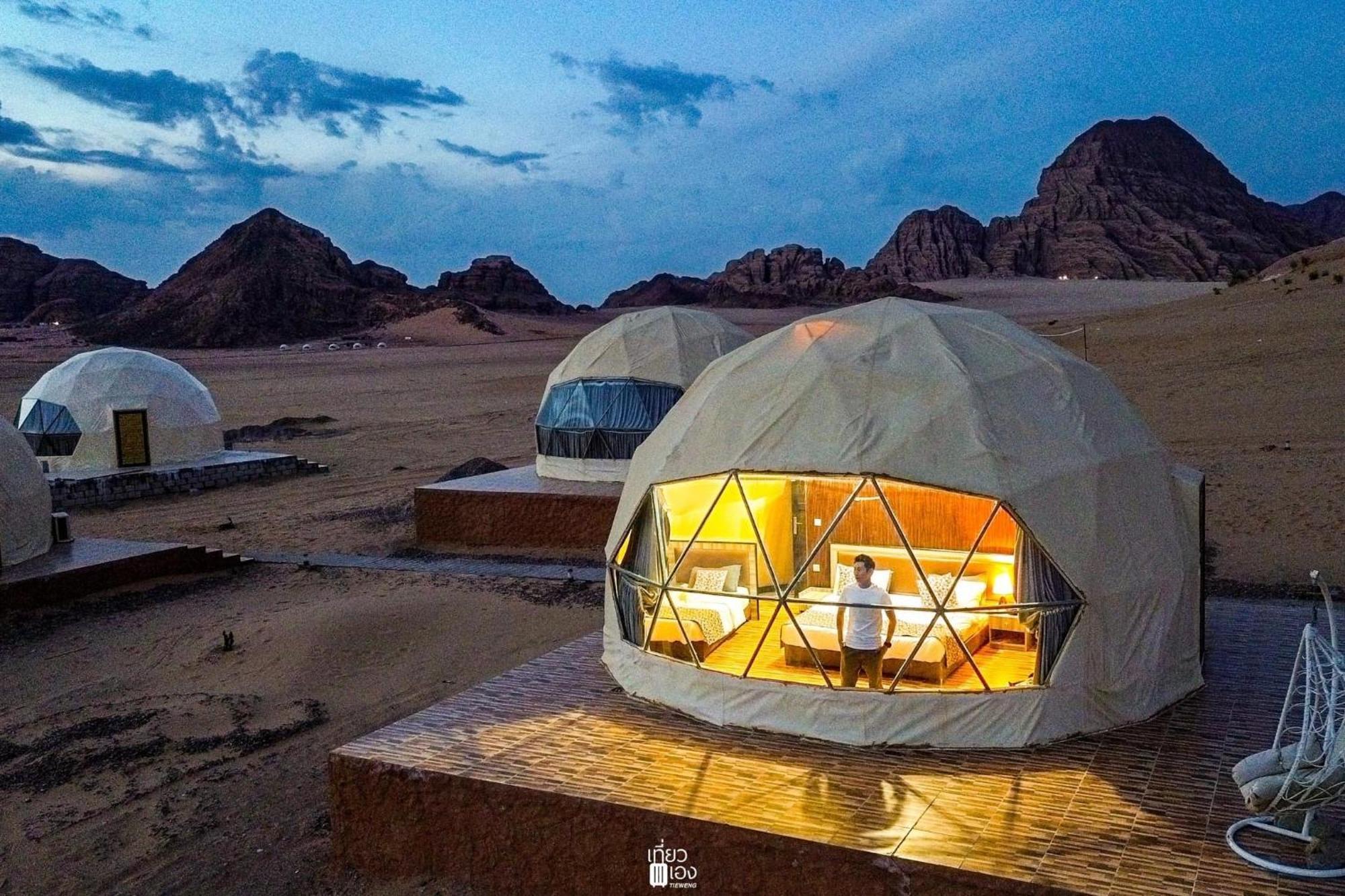 Hotel Rum Jordan Camp And Tours à Wadi Rum Extérieur photo